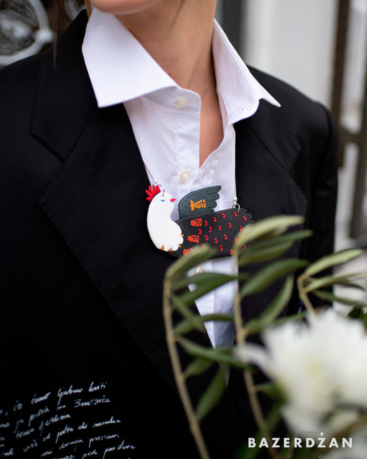 Necklace Bird by Kotka