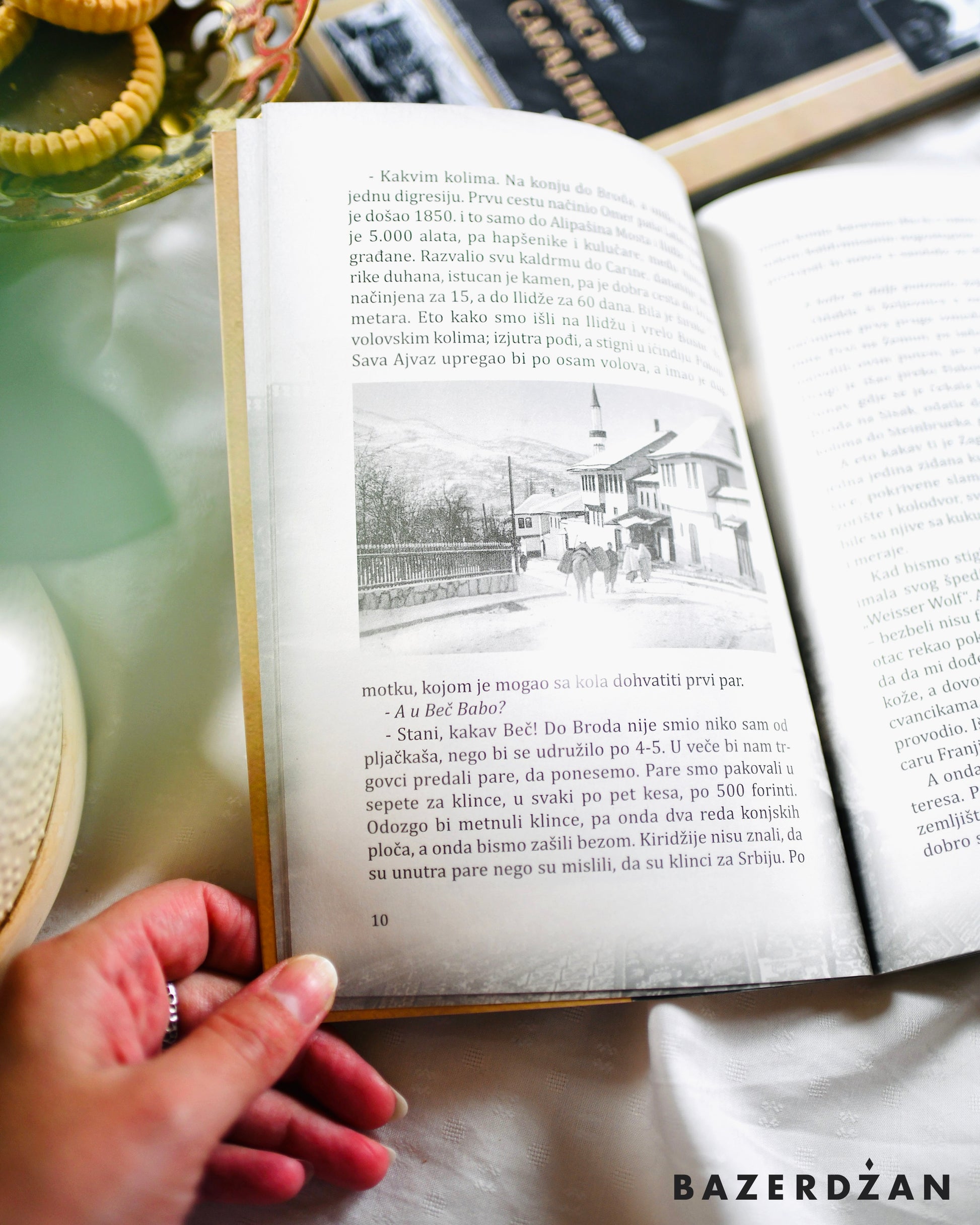 Book Memoirs of an Old Sarajevo Storyteller / Knjiga Zapisi Starog Sarajlije - Bazerdzan