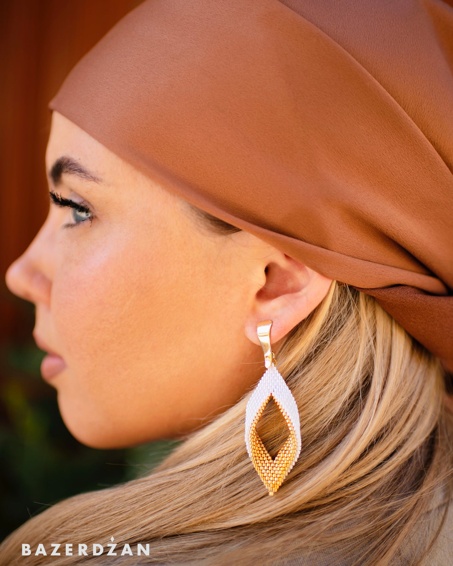 SAINT Earrings Ocean Gold