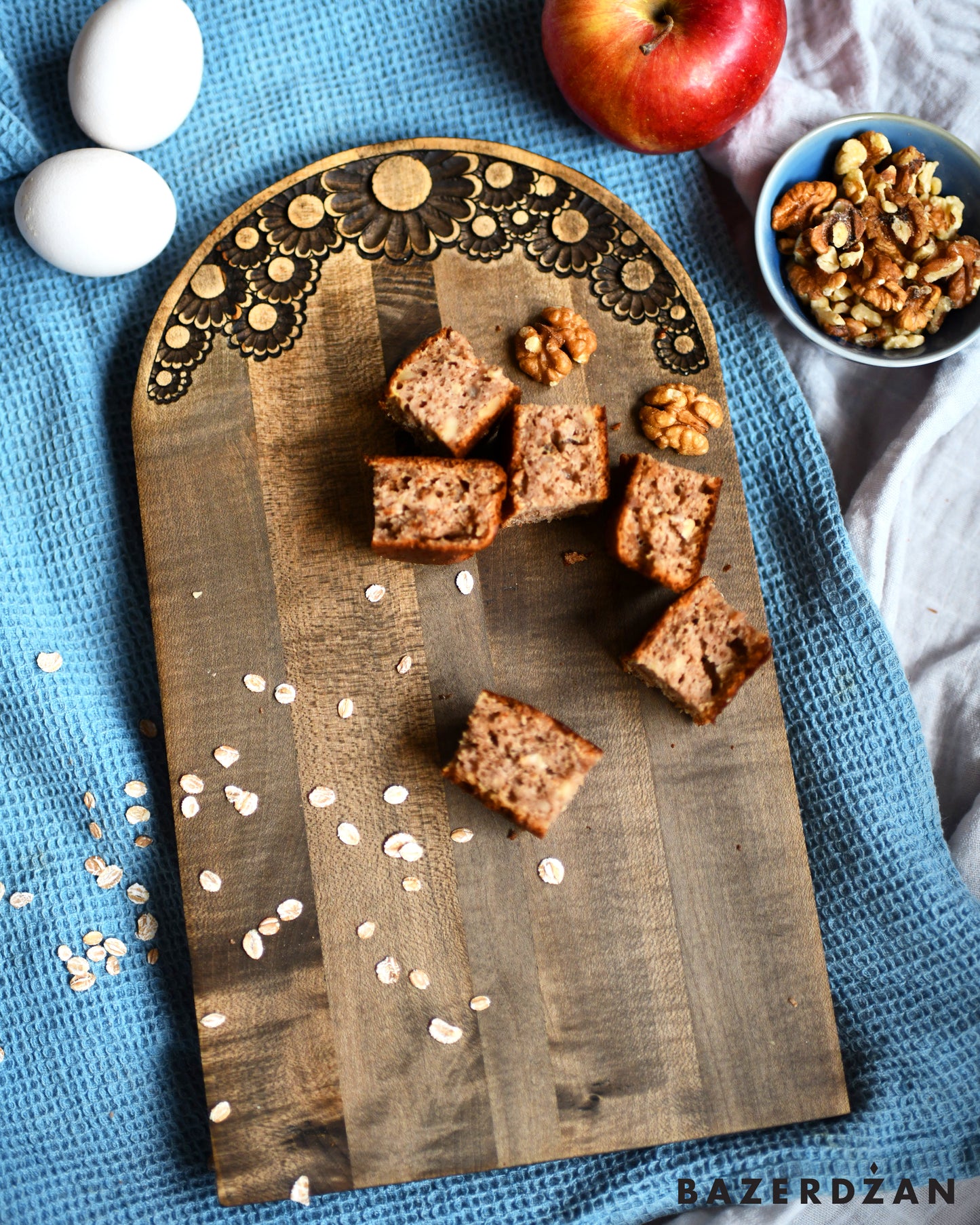 Hand Carved Wooden Board Behar by Civilisation