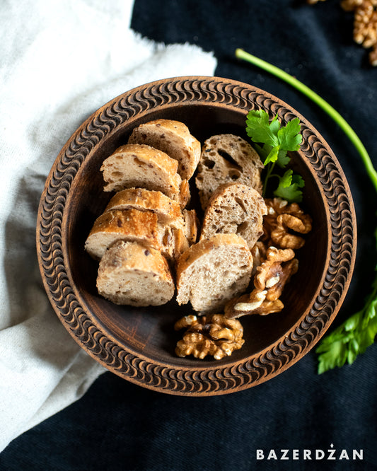 Hand Carved Wooden Bowl Vera by Civilisation