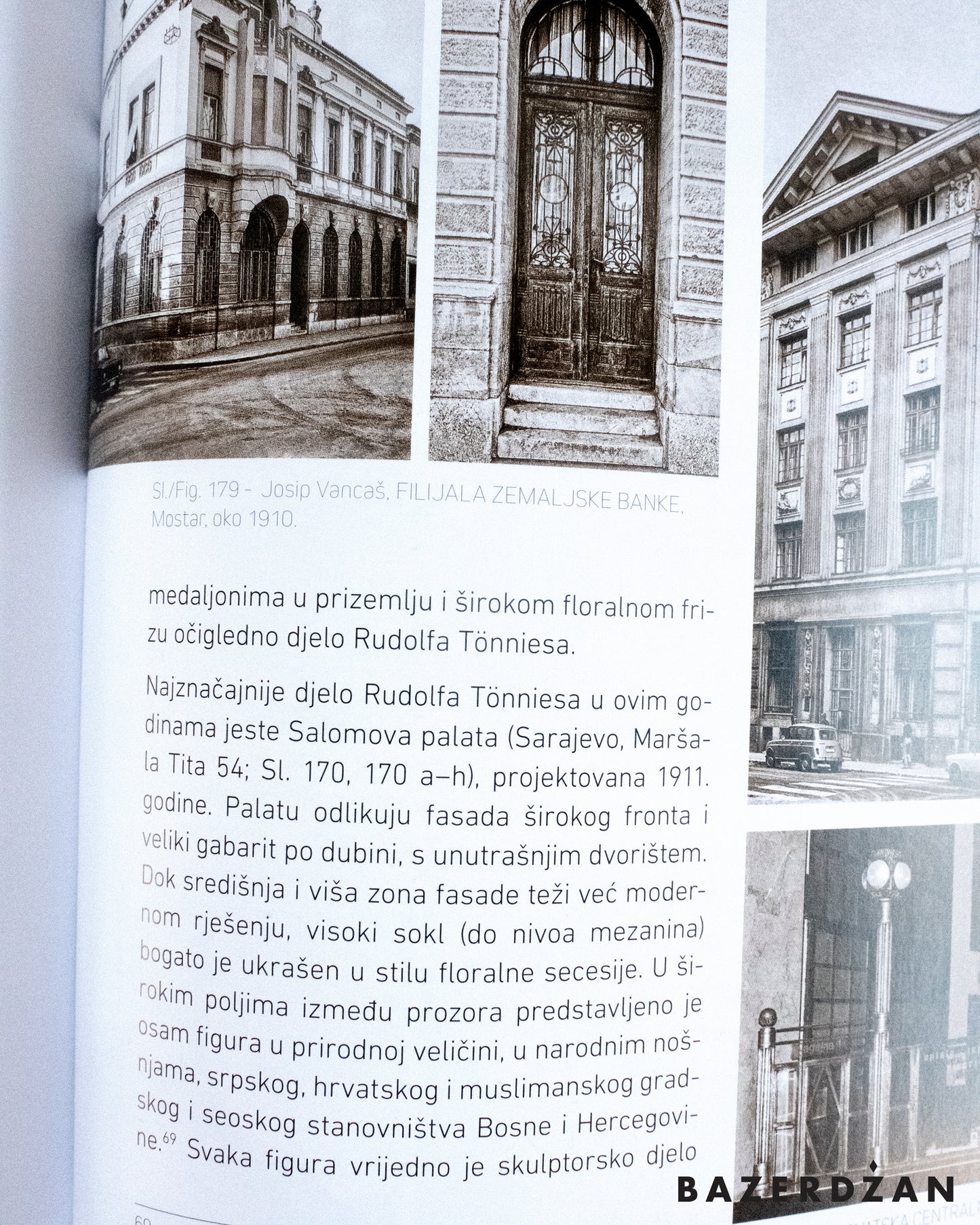 Knjiga Arhitektura Bosne i Hercegovine 1878-1918 / Book Architecture of Bosnia and Herzegovina 1878-1918 - Bazerdzan