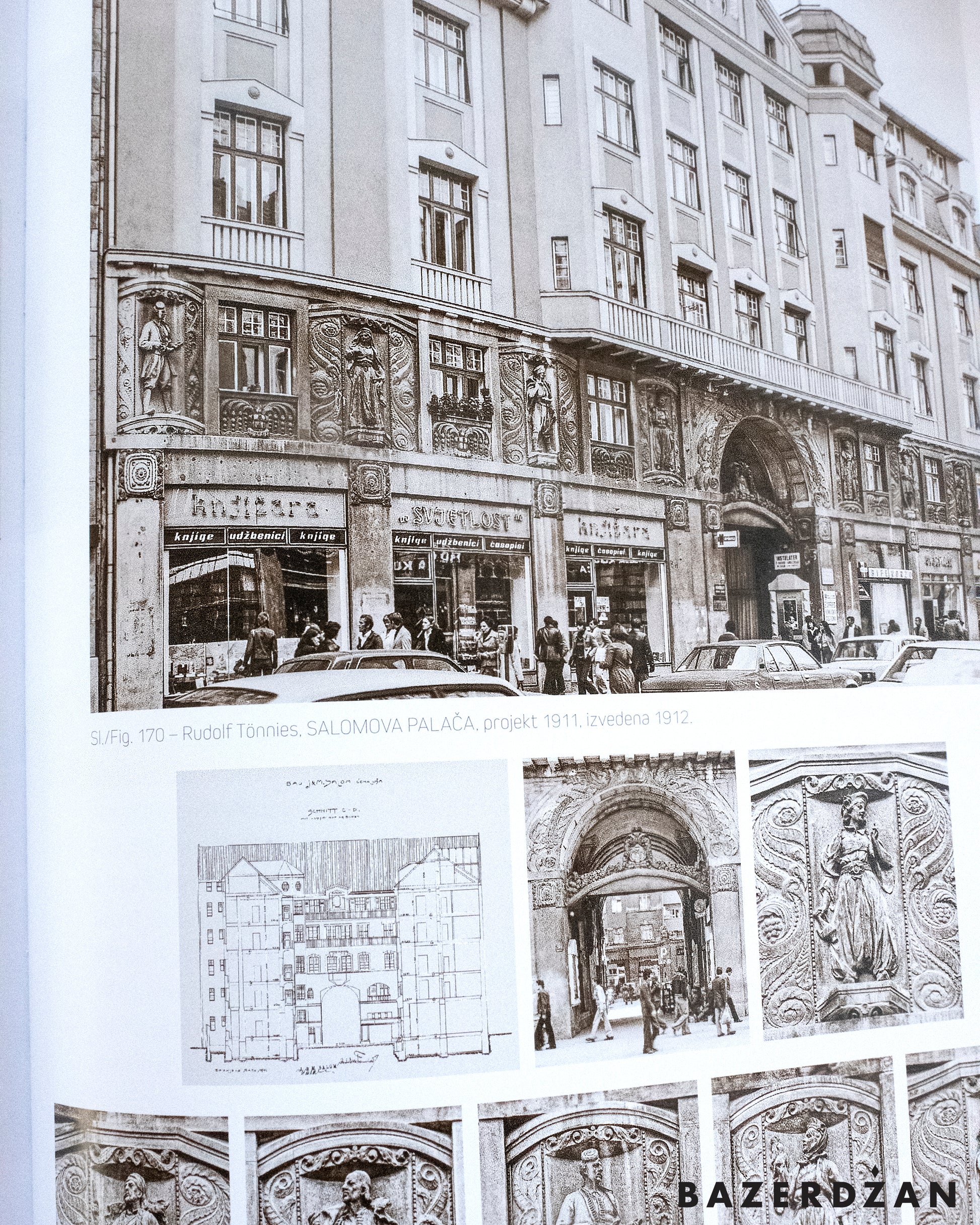 Knjiga Arhitektura Bosne i Hercegovine 1878-1918 / Book Architecture of Bosnia and Herzegovina 1878-1918 - Bazerdzan