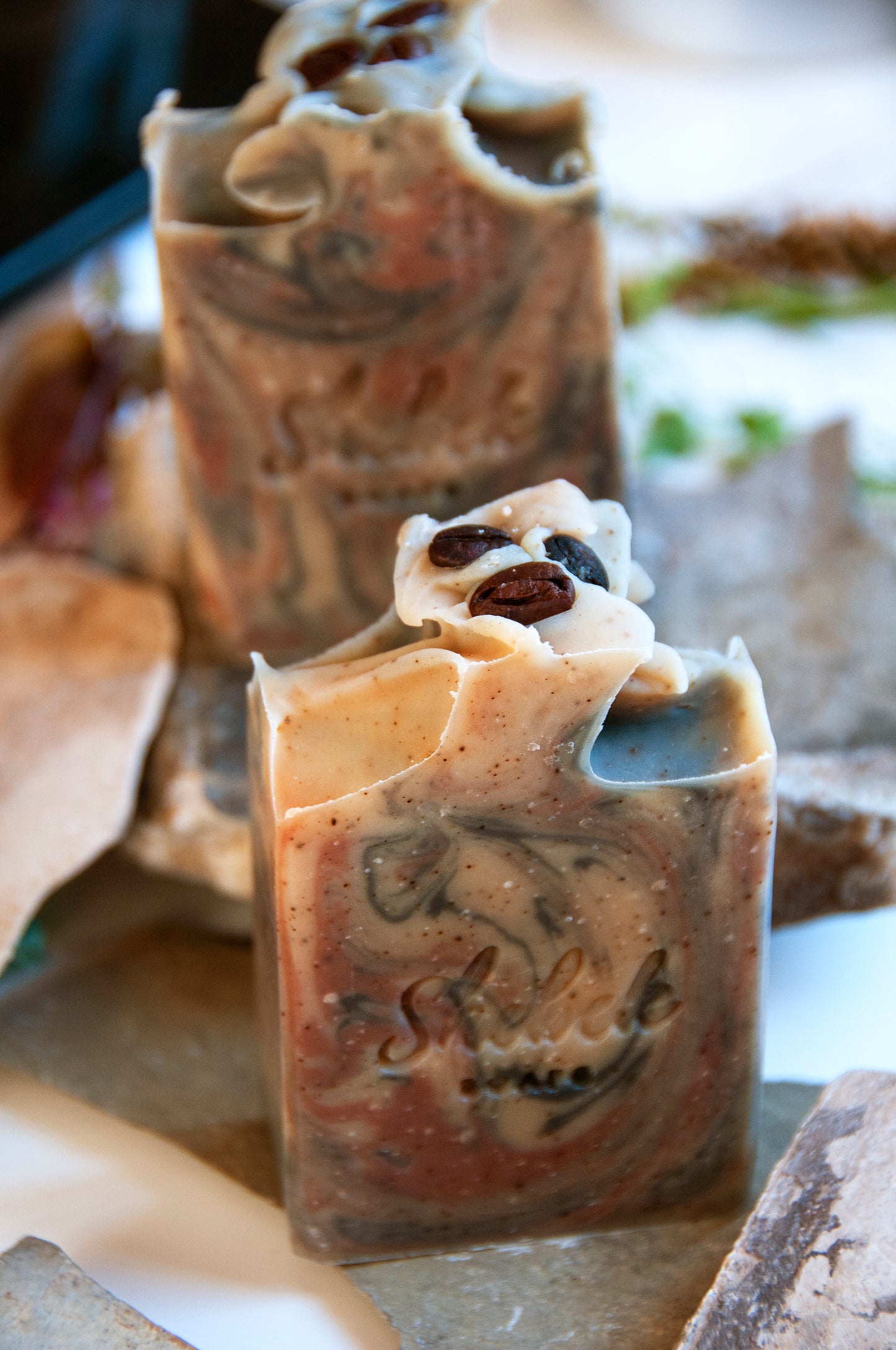 "Coffee Scrub" soap by Shebek Beauty