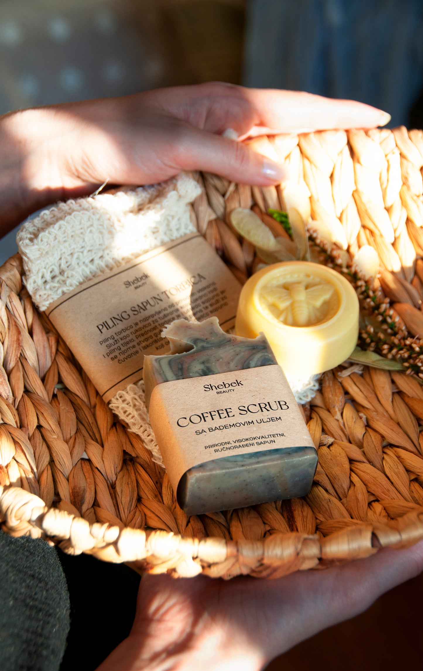 "Coffee Scrub" soap by Shebek Beauty