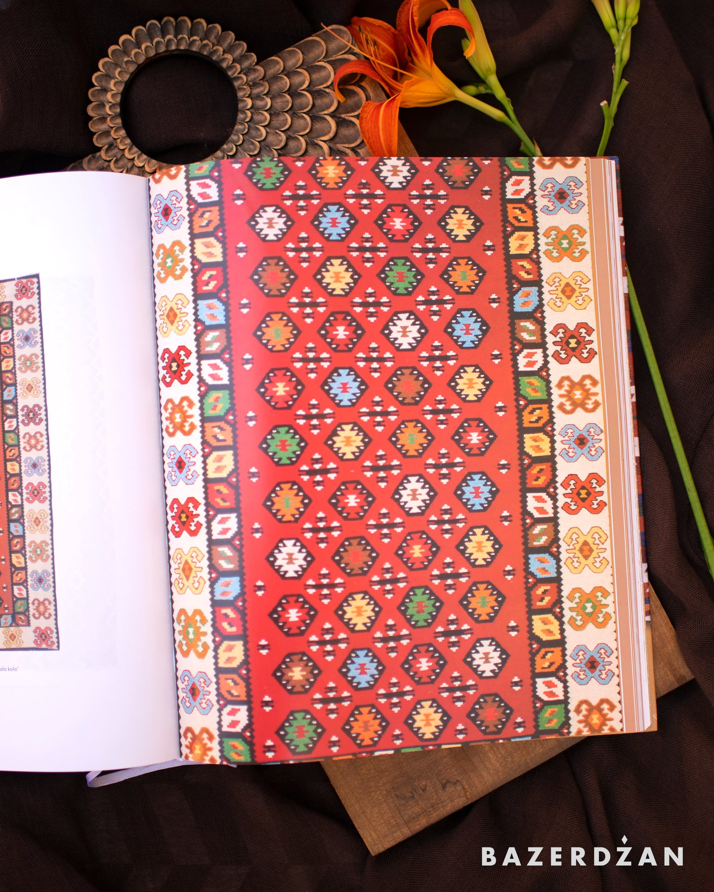 Book "The Spirit of the Bosnian Kilim" by Amila Smajović / Knjiga "Duh bosanskog ćilima" by Amila Smajović