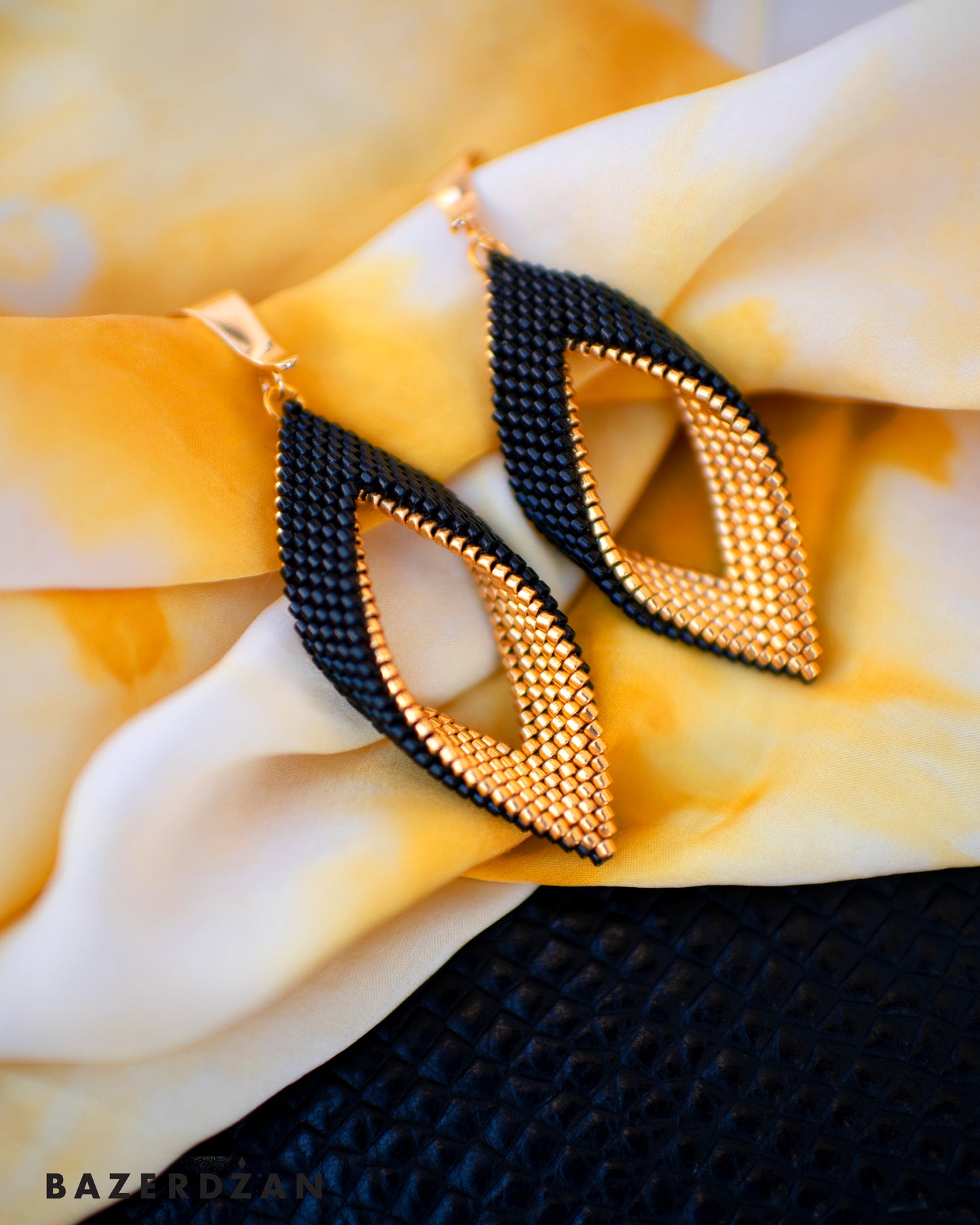 SAINT Earrings Ocean Gold