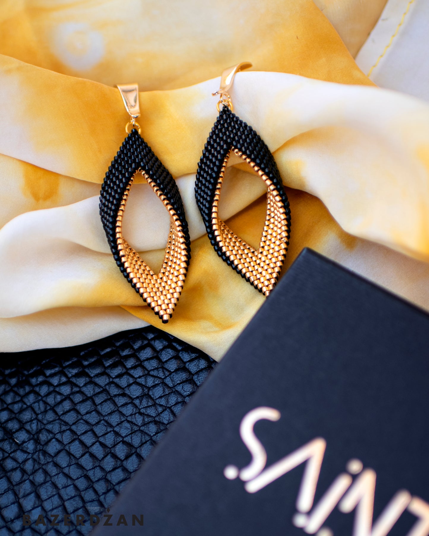 SAINT Earrings Ocean Gold