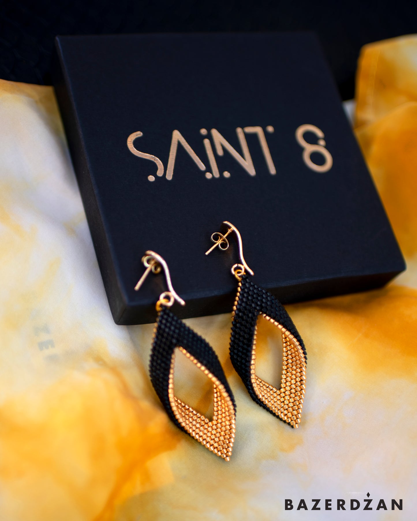 SAINT Earrings Ocean Gold