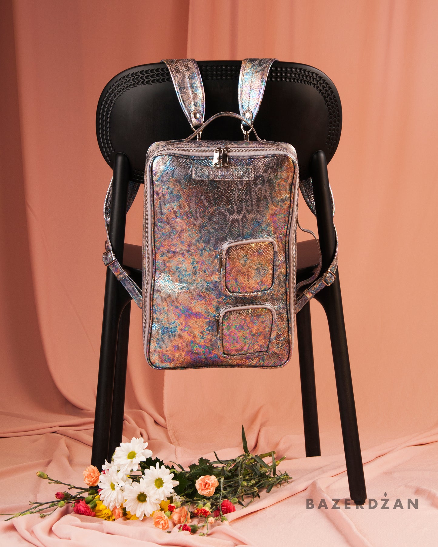 Unisex Leather Backpack/Bag Radiance by Bazerdzan