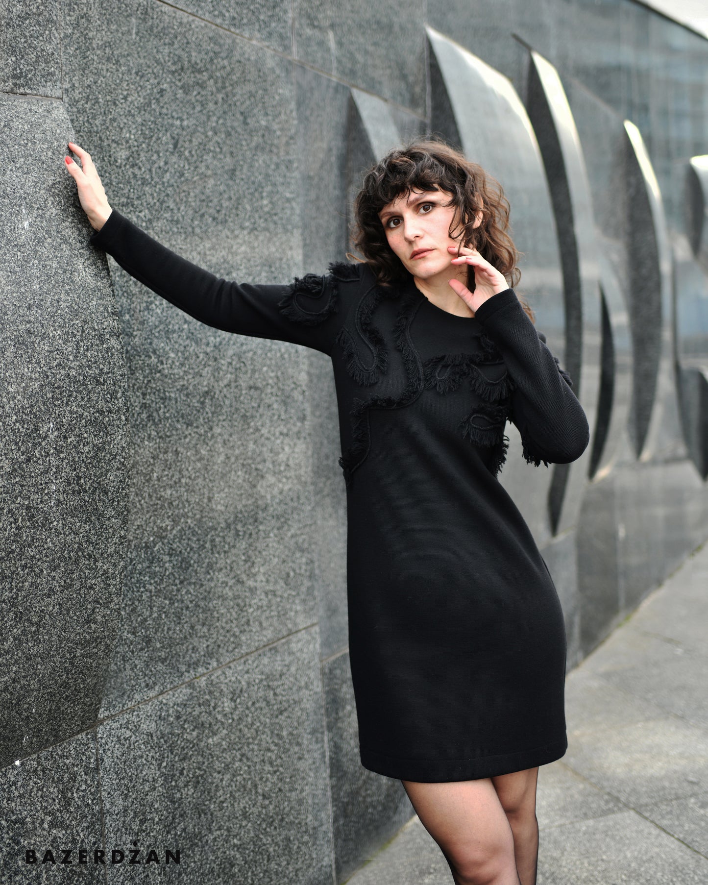 Dress Sharada - Black by Amna Kunovac-Zekić
