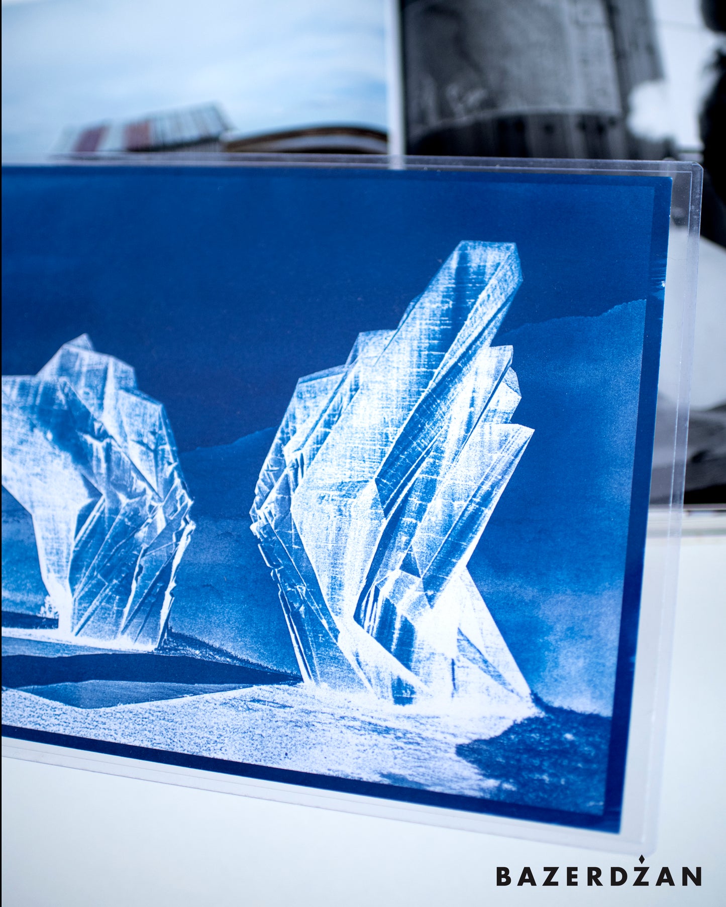 MONUMENT CYANOTYPE