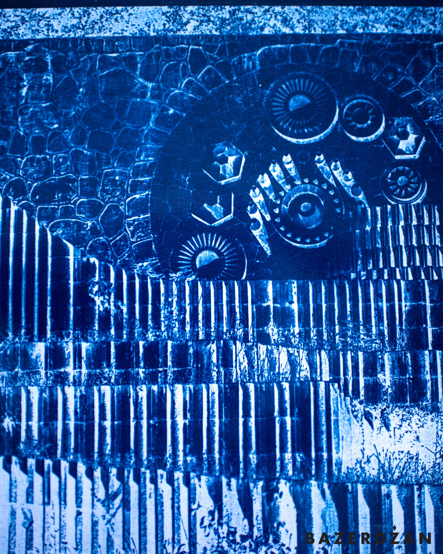 MONUMENT CYANOTYPE