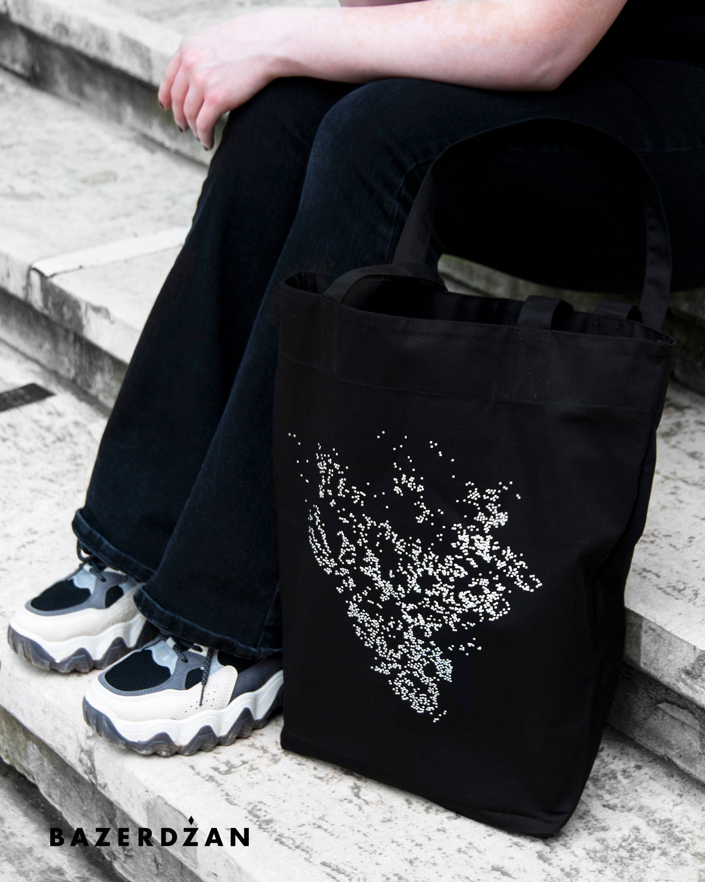 "Stećak" Tote Bag by Bazerdzan