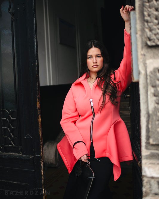 Vatra jacket in coral pink