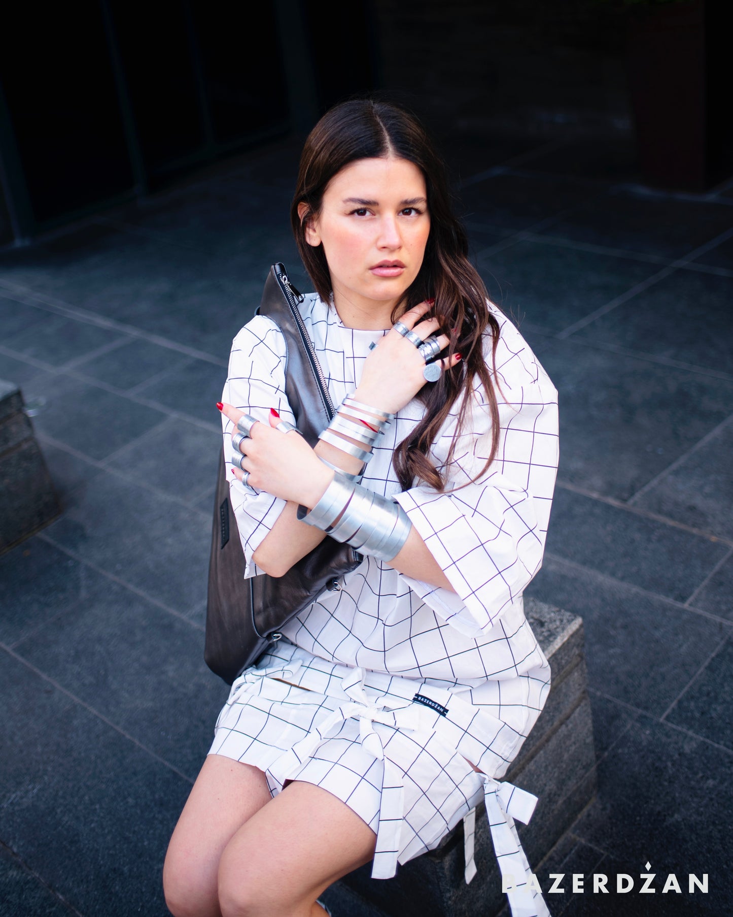 Bazerdžan Bow Dress - Bazerdzan