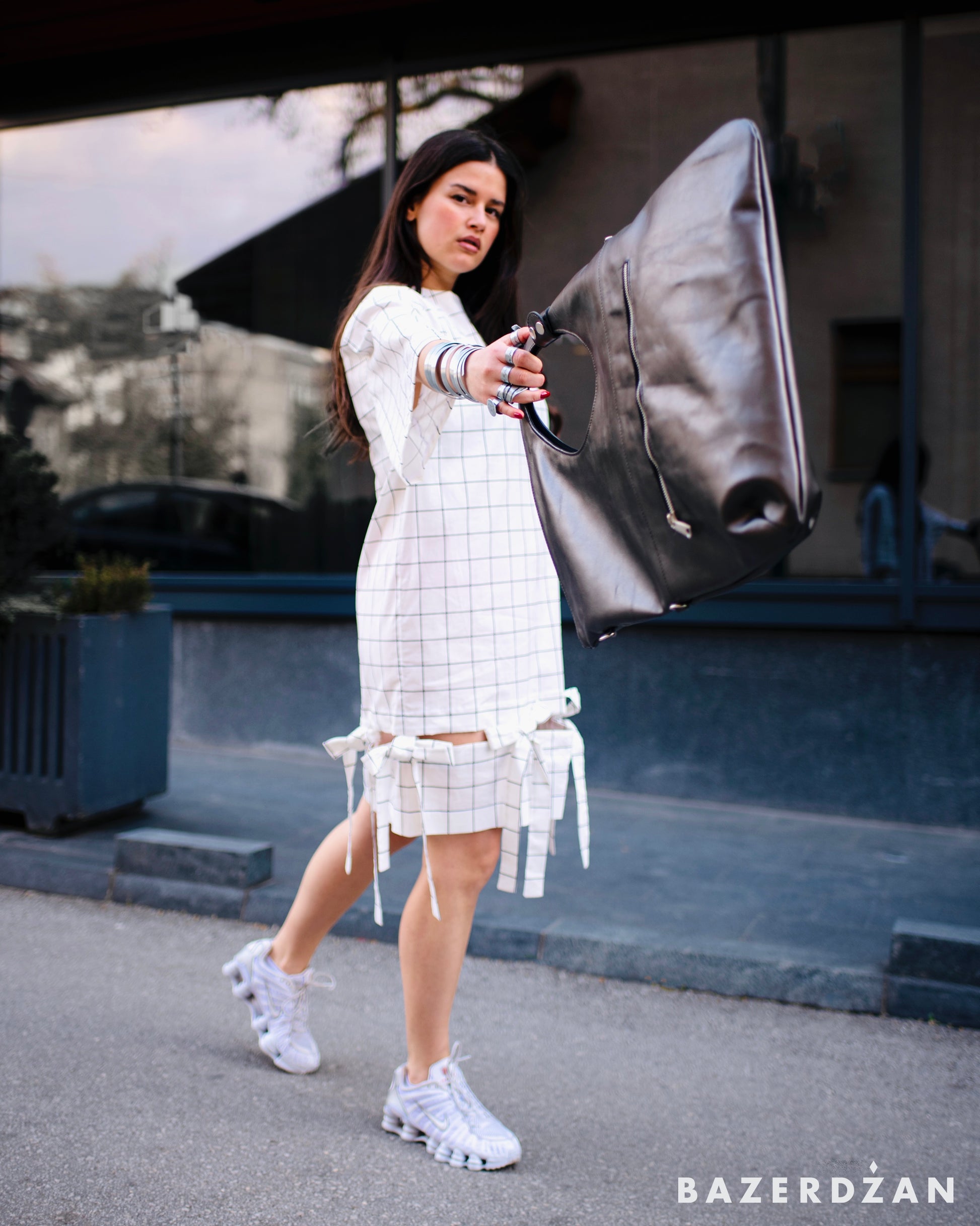Bazerdžan Bow Dress - Bazerdzan