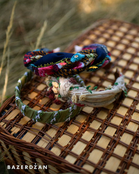 Thin floral headband