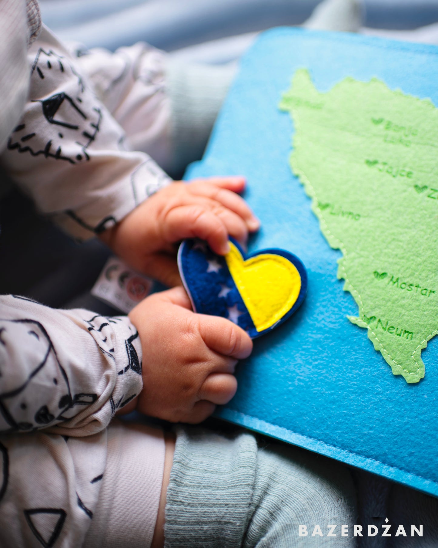 Interactive Soft Book for kids - BiH