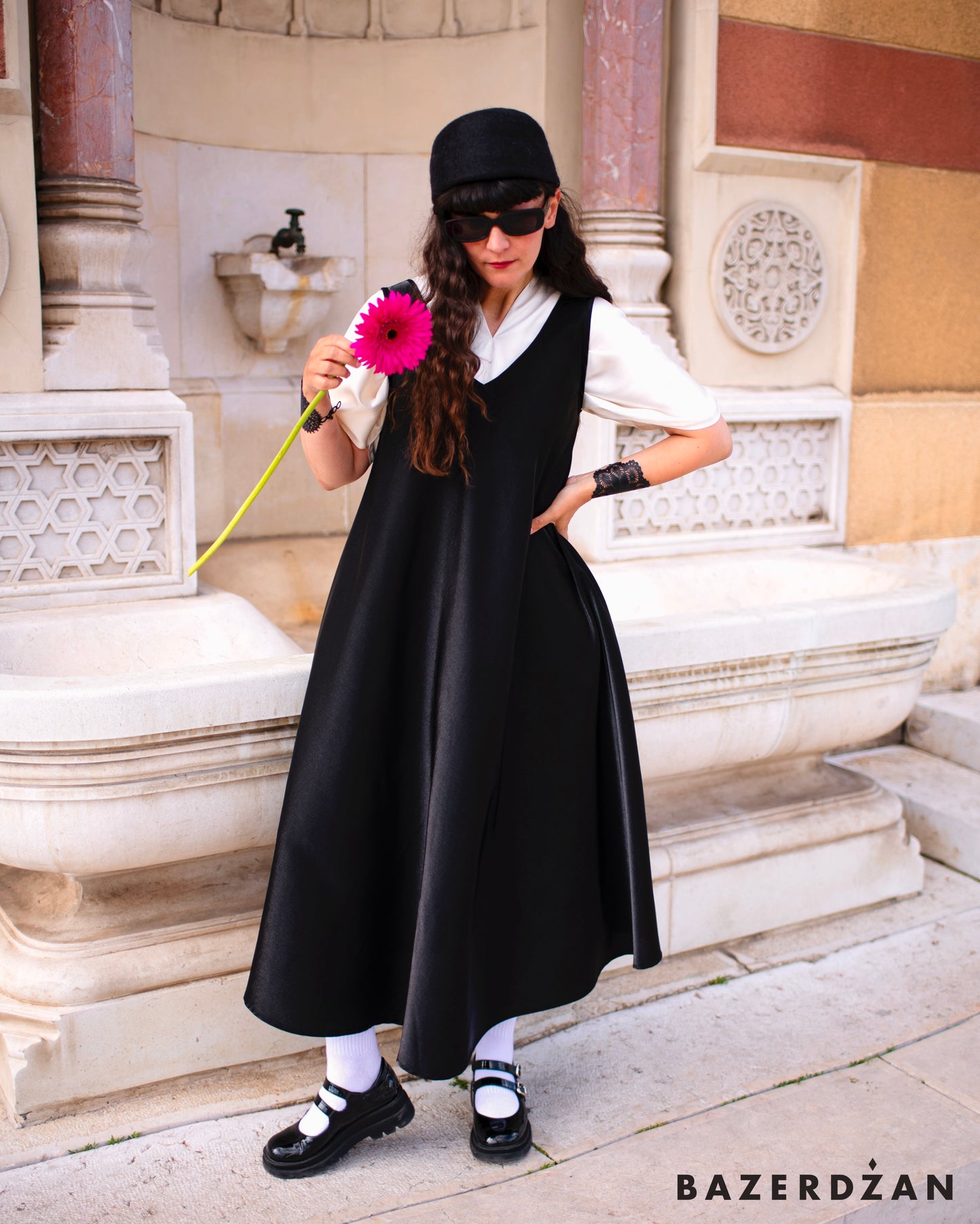 Lumina dress, black