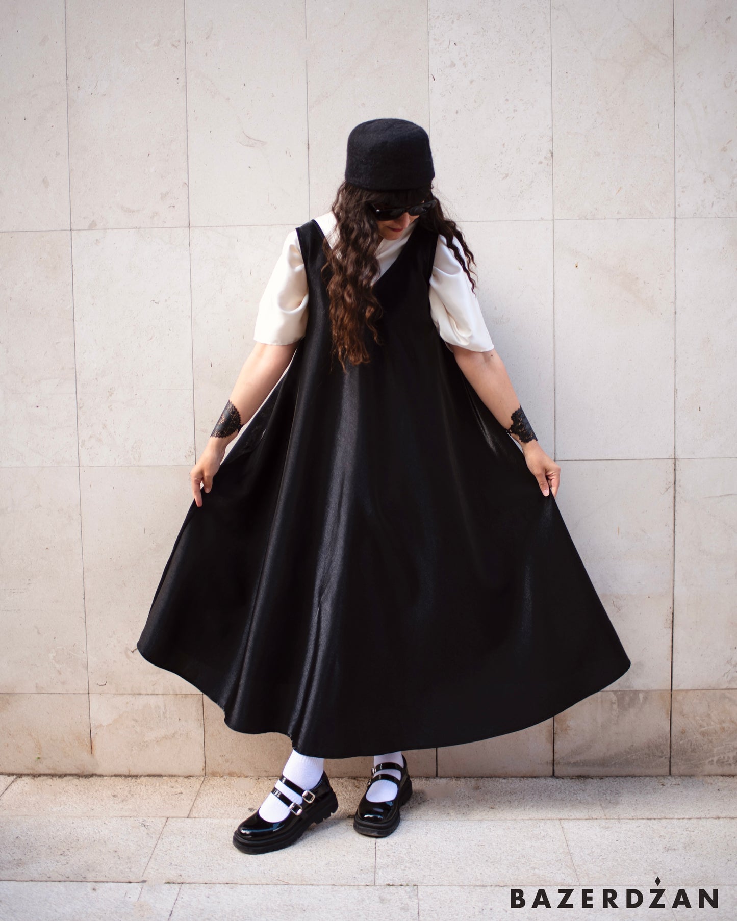 Lumina dress, black
