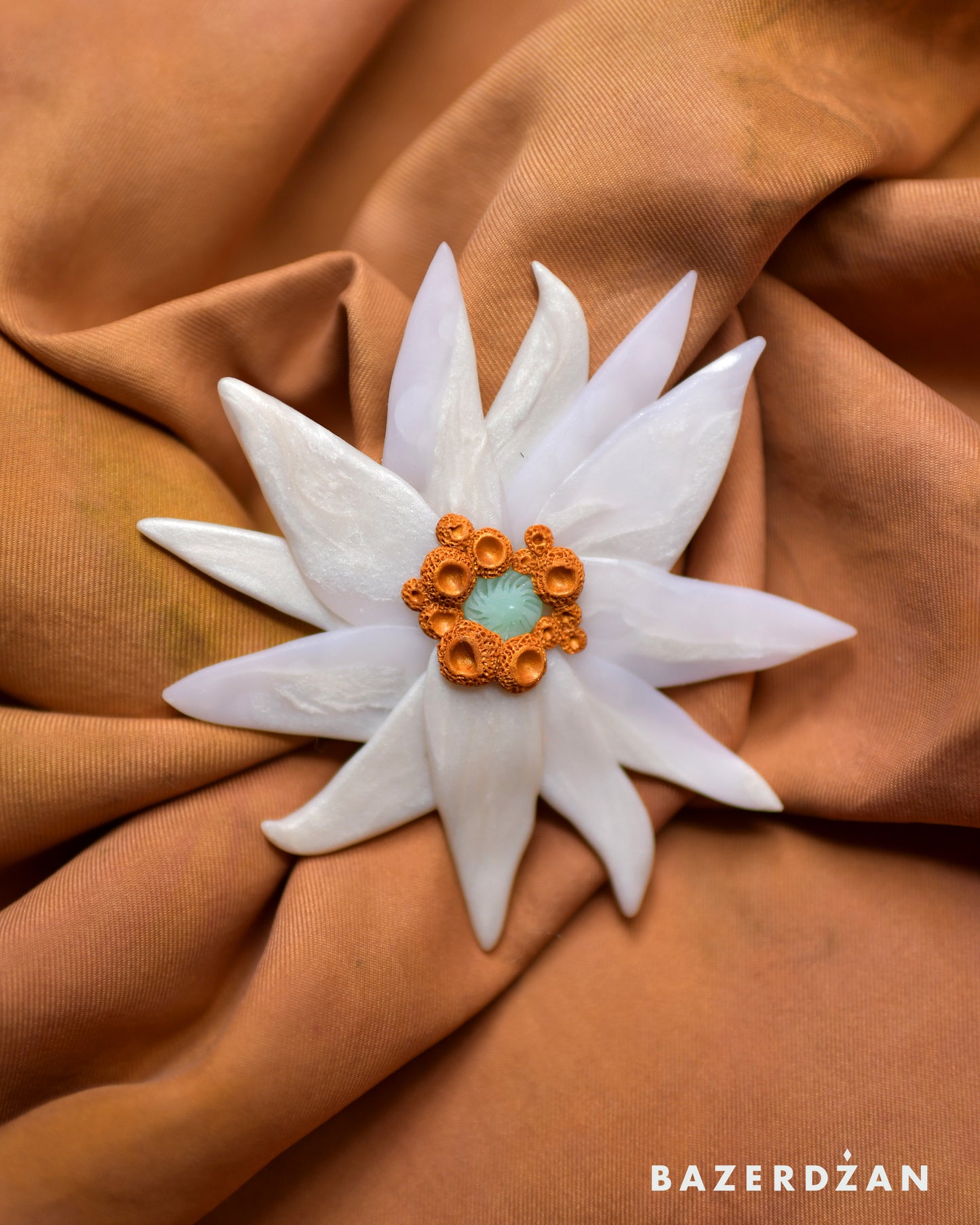 Brooch Edelweiss (Runolist)