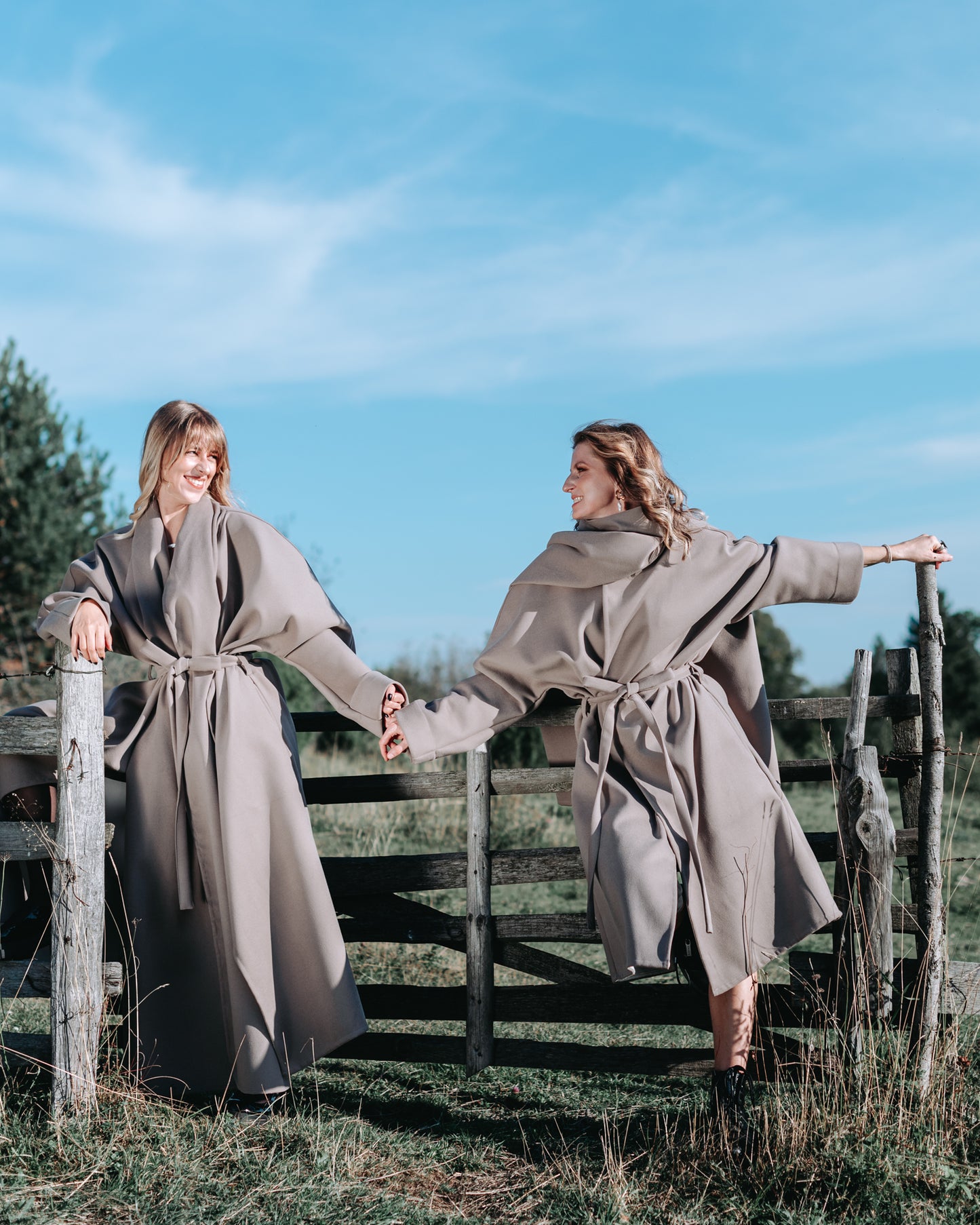 Cashmere Coat - Almond Frost