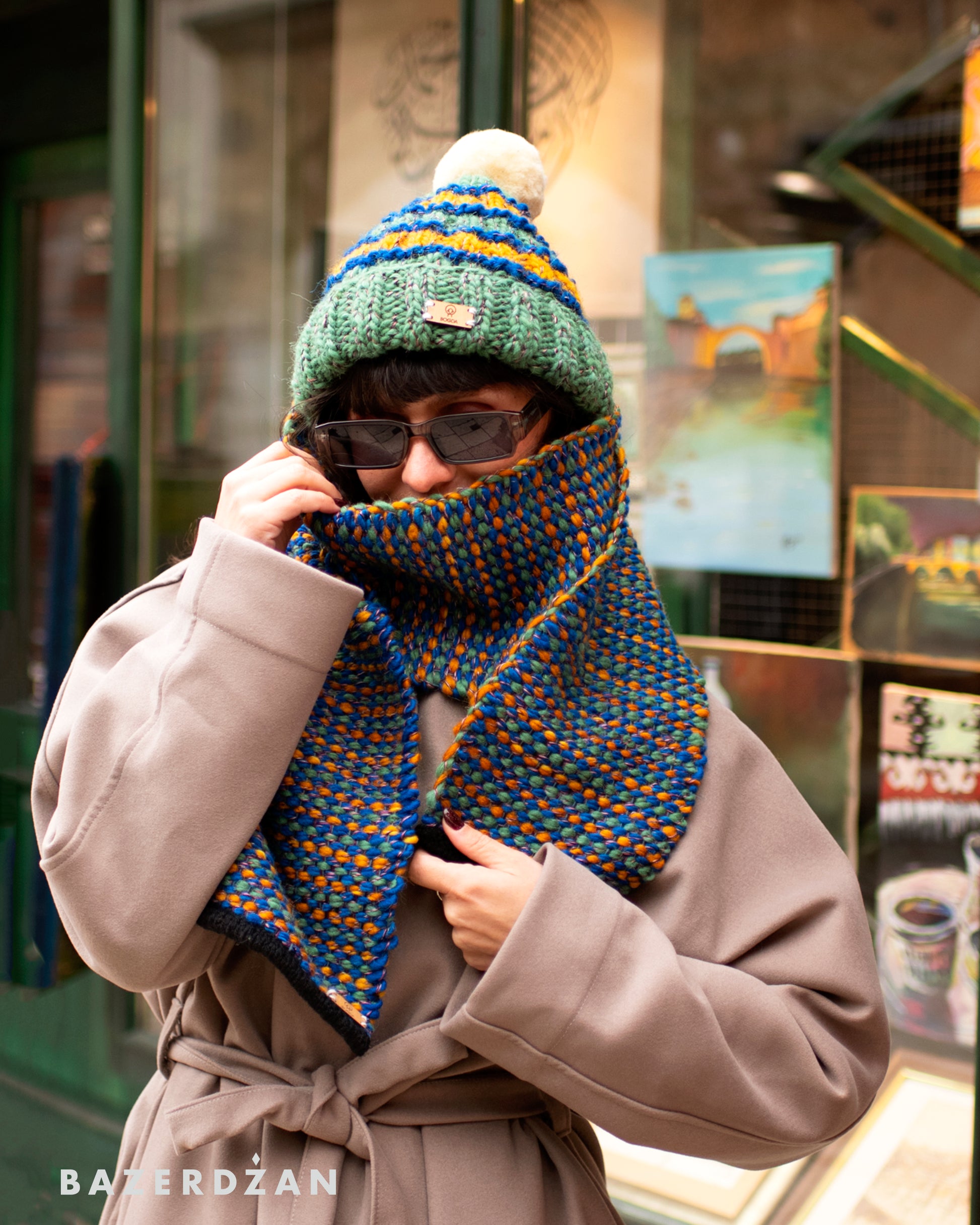 Unisex woolen scarf - Bazerdzan