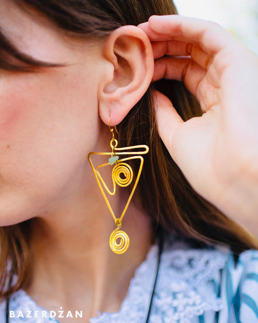 Earrings Inspired by Stećak