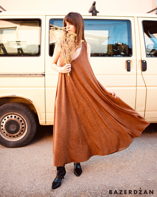 Lumina Dress - Bronze - Bazerdzan