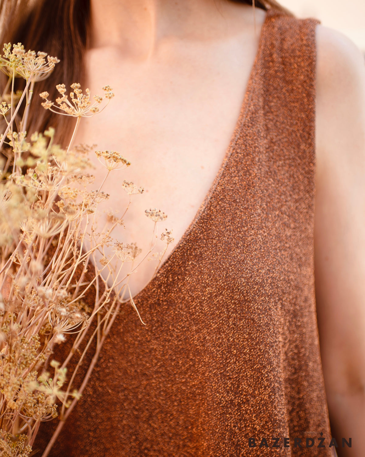 Lumina Dress - Bronze - Bazerdzan
