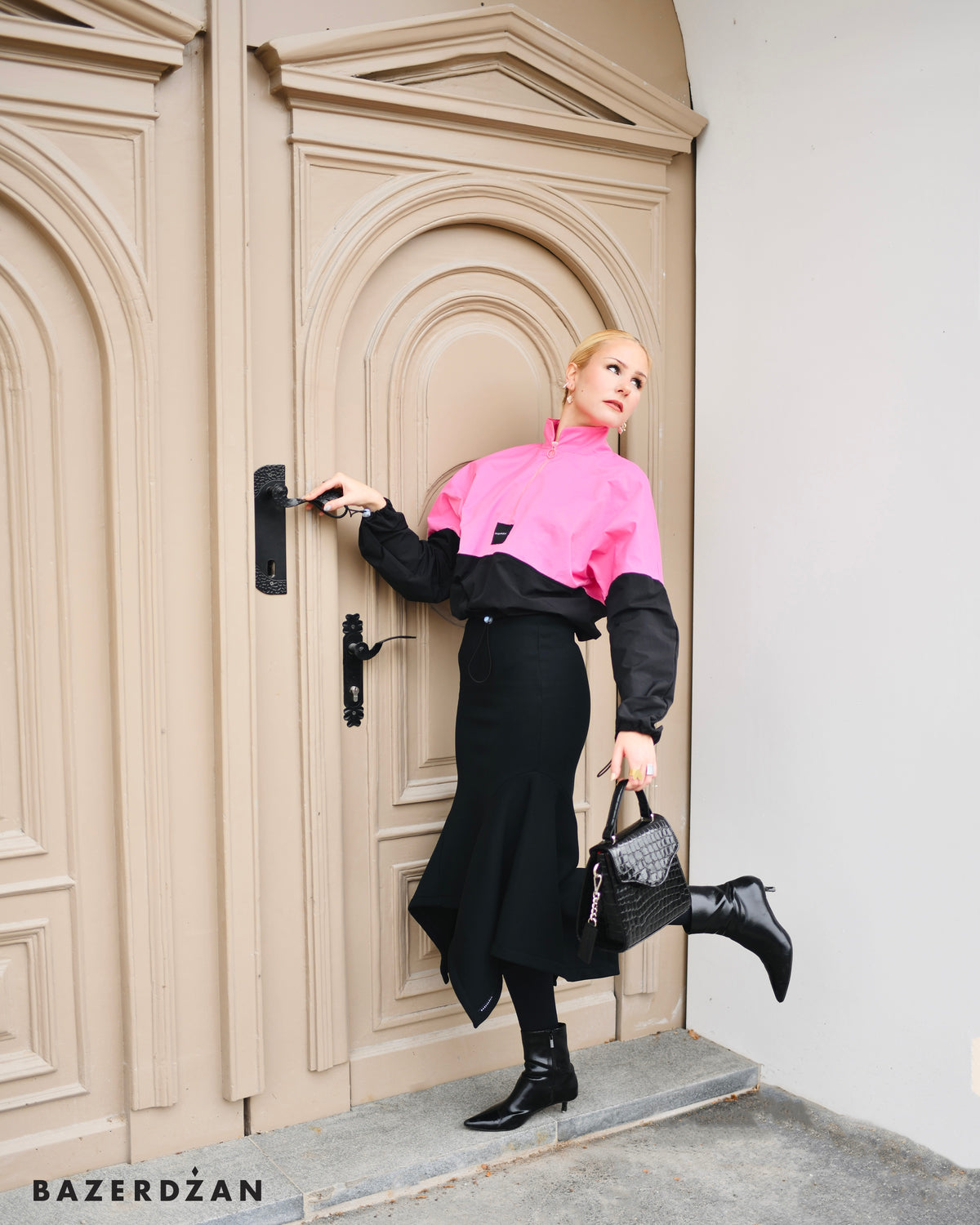 Pinkoza Half-zip sweatshirt
