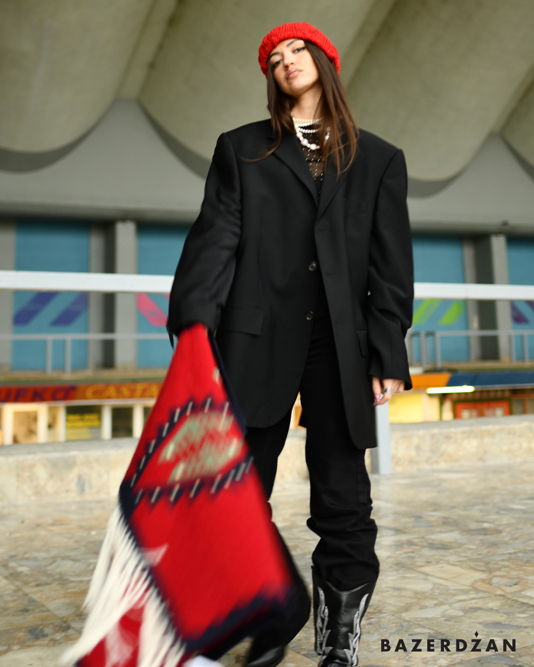 Backless Thrift Flip Blazer