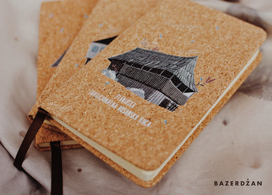 "Traditional Bosnian Houses" Small Notebook - Bazerdzan