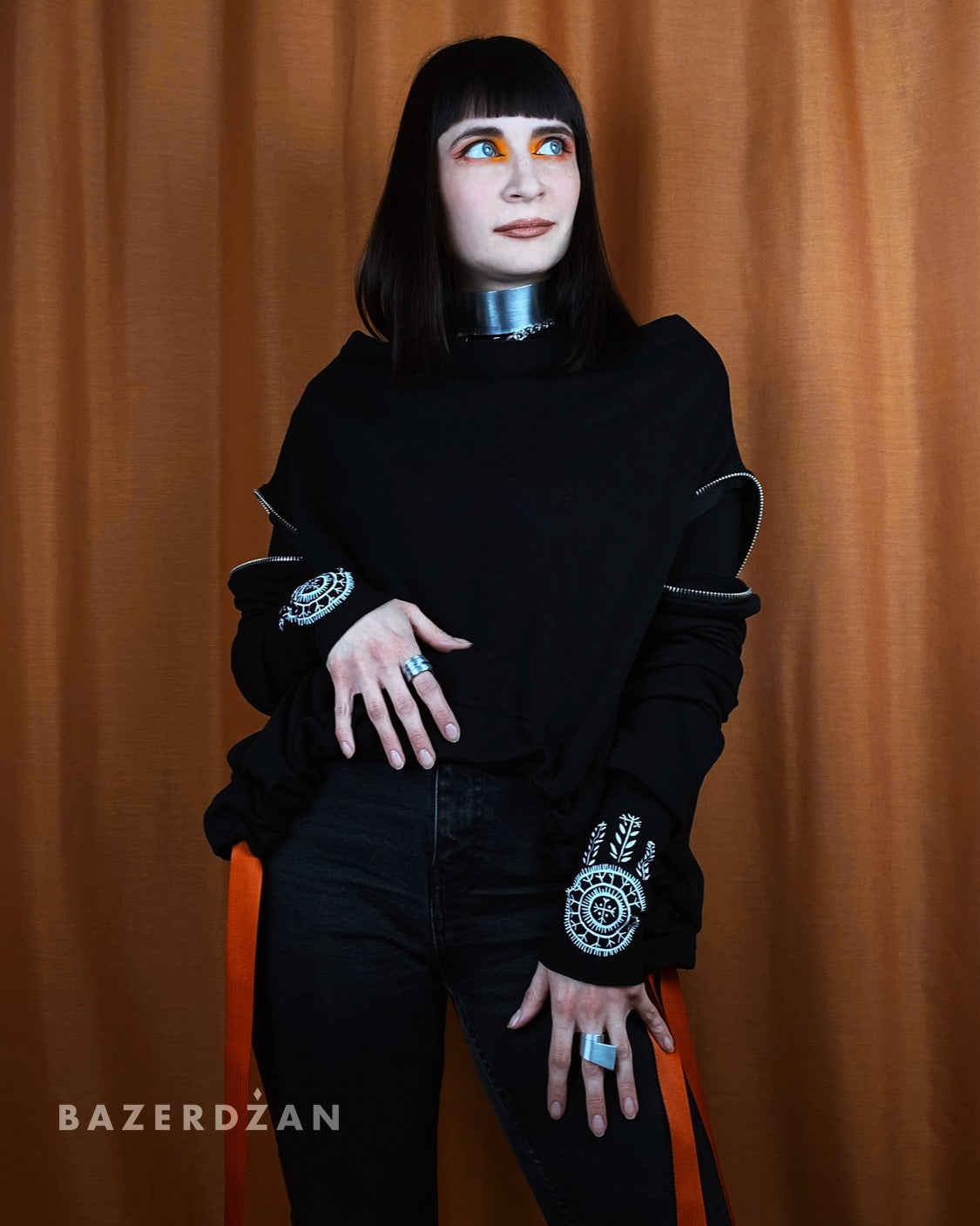 Crop Top - Black by Bazerdzan Wear