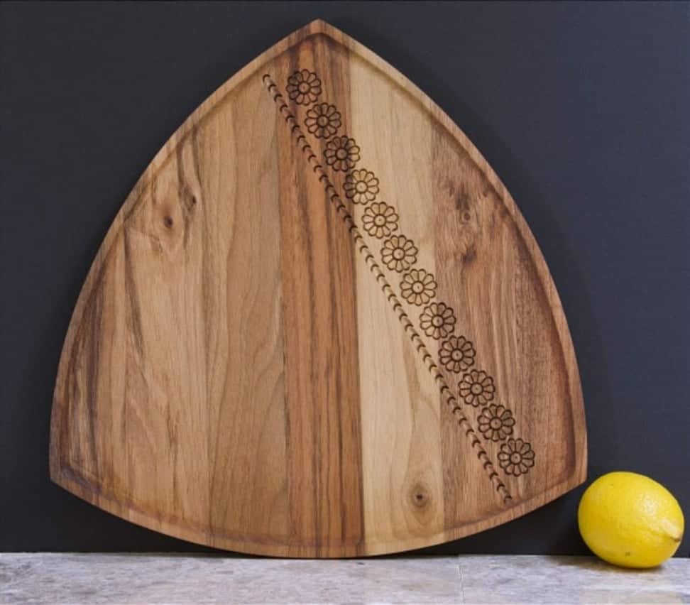 Hand Carved Cutting Board "Bosnia" by Waga Wood