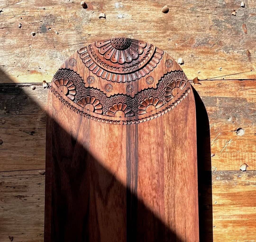 Cutting Board "Flora" by Waga Wood
