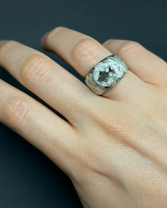 Gold Fish Ring by Elird