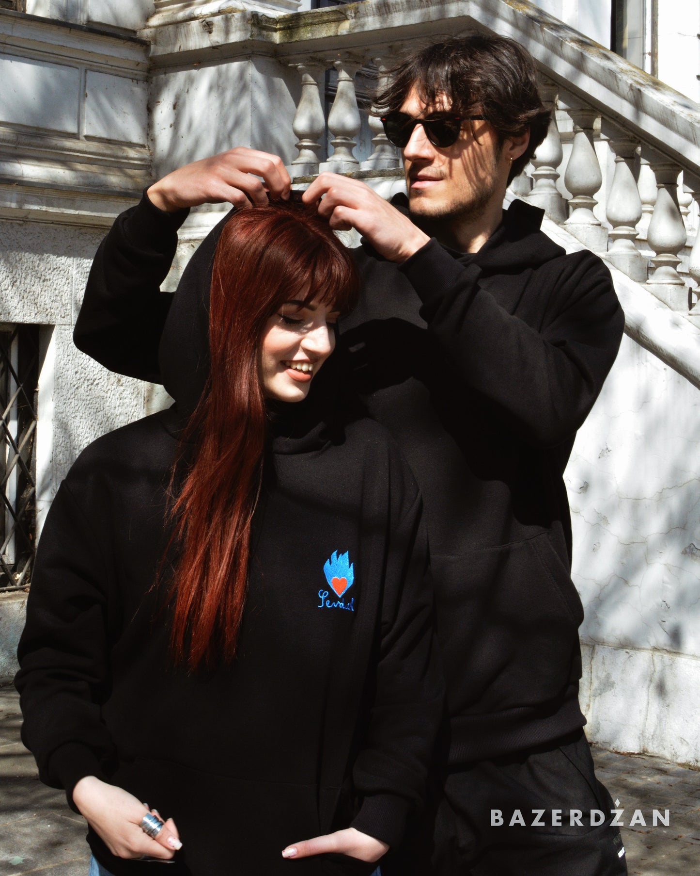 Unisex Hoodie Sevdah by Bazerdzan Wear