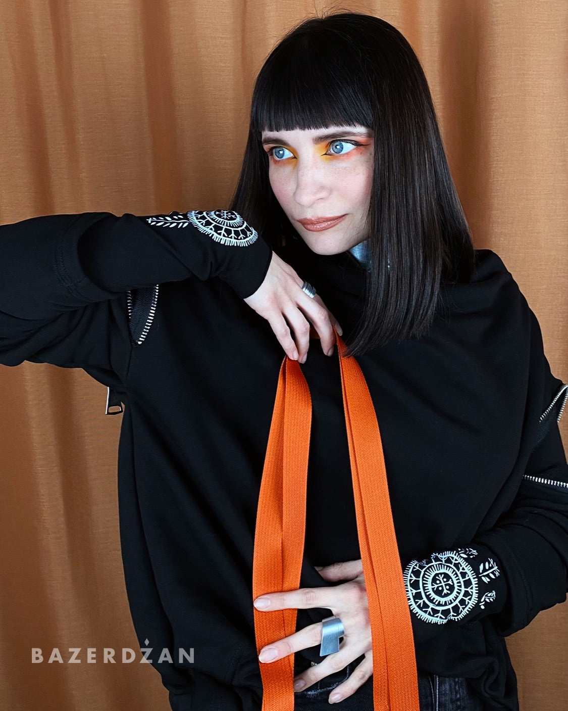 Crop Top - Black by Bazerdzan Wear