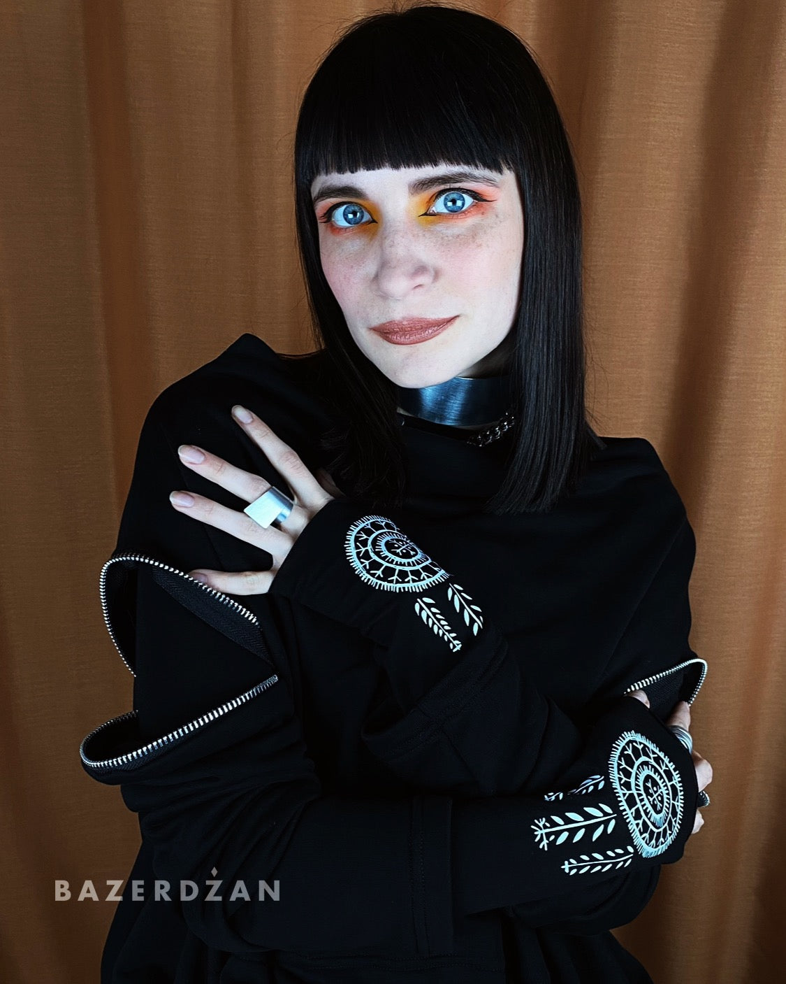 Crop Top - Black by Bazerdzan Wear
