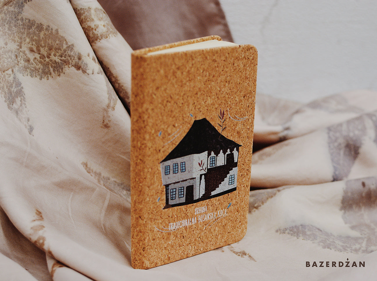 "Traditional Bosnian Houses" Small Notebook - Bazerdzan