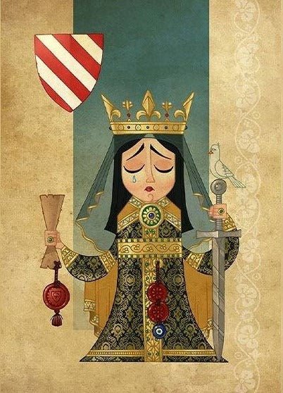 Poster "Kings and Queens of Bosnia", Emir Durmišević - Bazerdzan