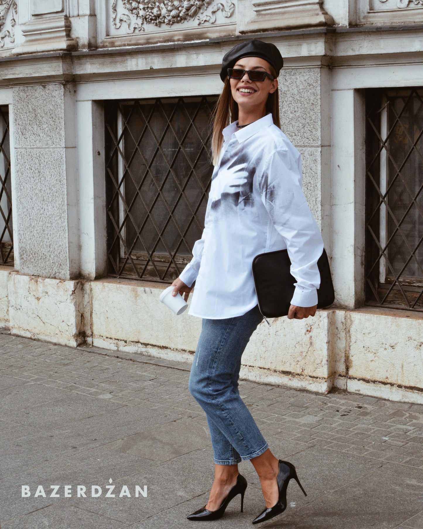 Blouse "Silent Hymn" by Bojan Stojčić