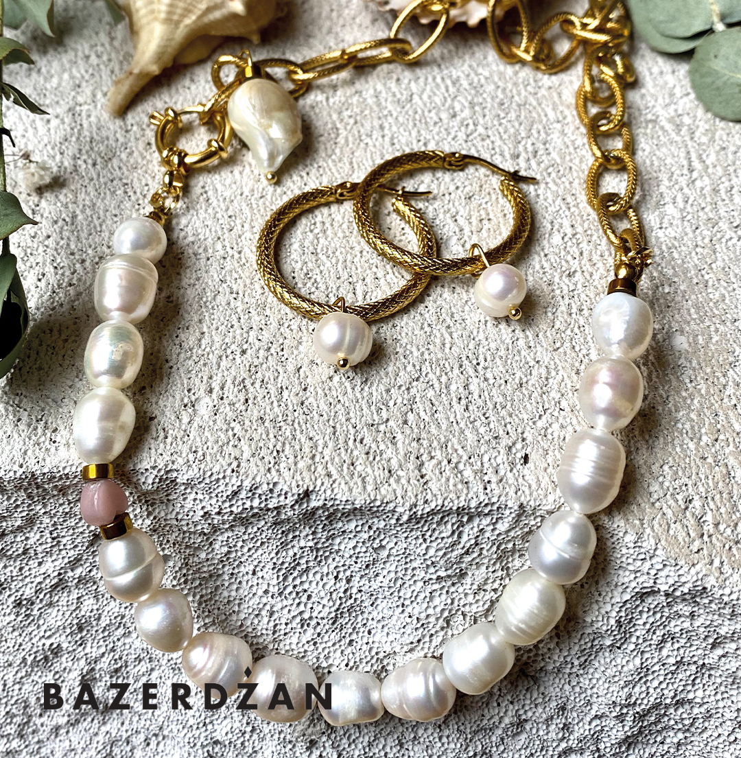 Pearl Earrings by Nayda Jewelry