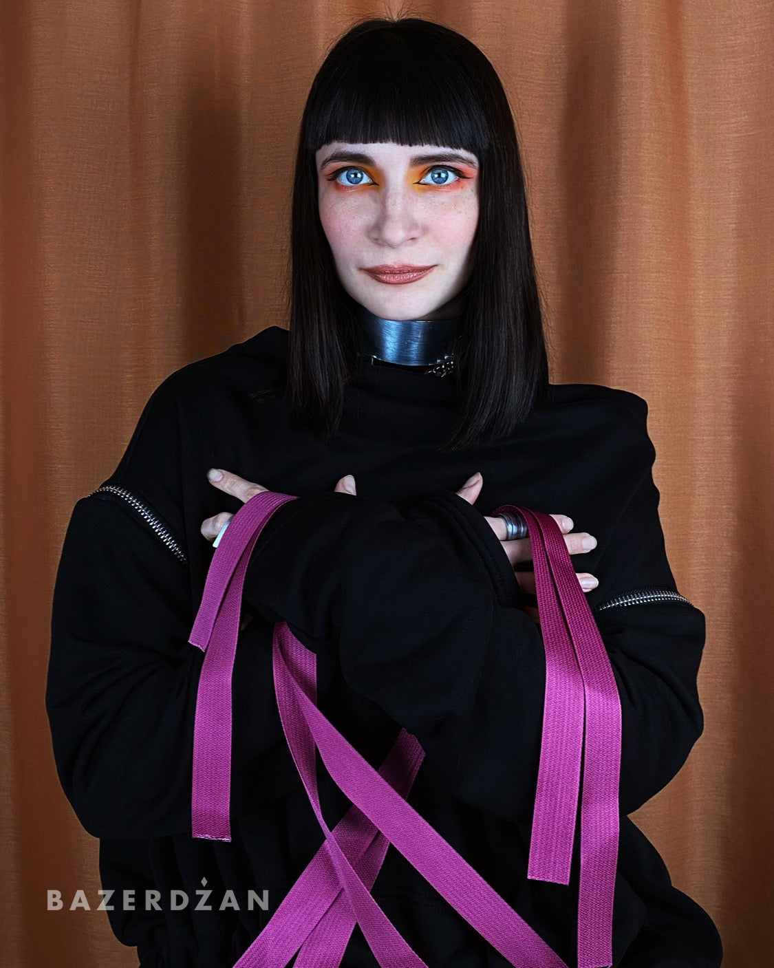 Crop Top - Black by Bazerdzan Wear