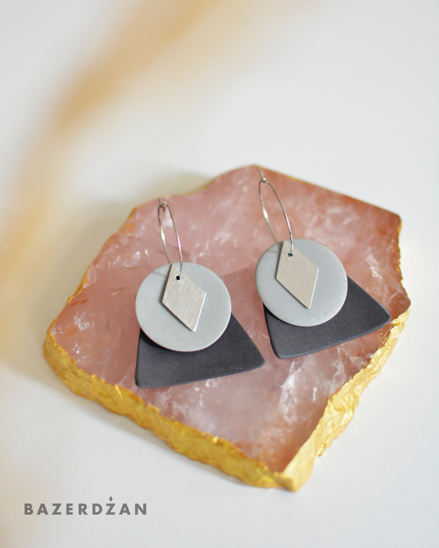 Baklava - Inspired Ceramic Earrings by bokajok - Bazerdzan