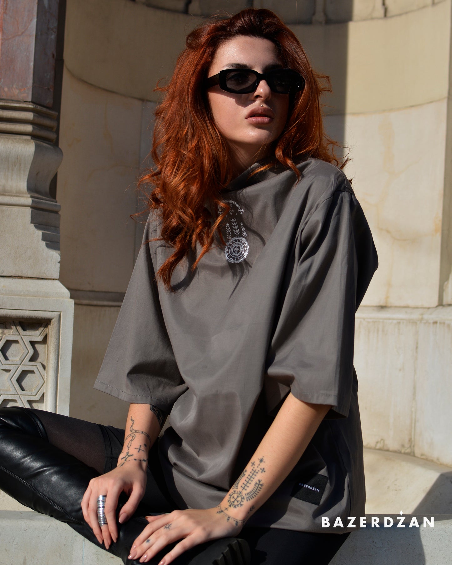 Tunic With Traditional Bosnian Tattoo