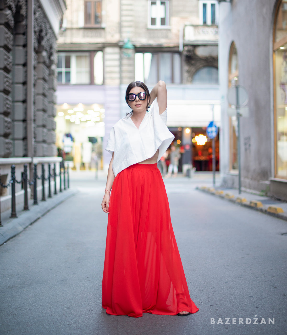 Linen Top / Shirt - Bazerdzan