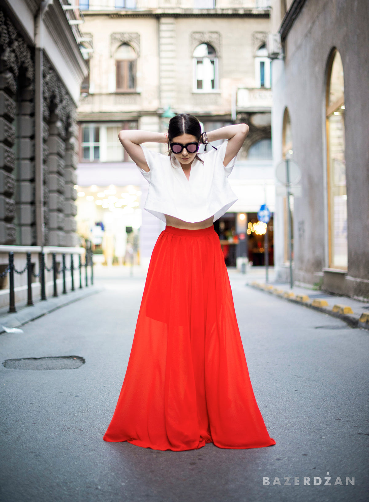 Linen Top / Shirt - Bazerdzan